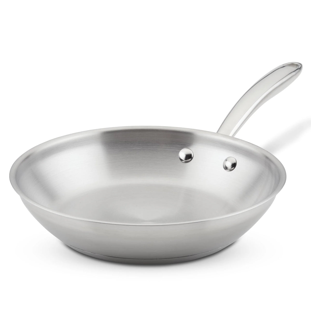10-Inch Professional Stainless Steel Induction Frying Pan
